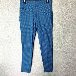 ) Betabrand Leggings Womens Size S Teal Workout Active Exercise Yoga Pants